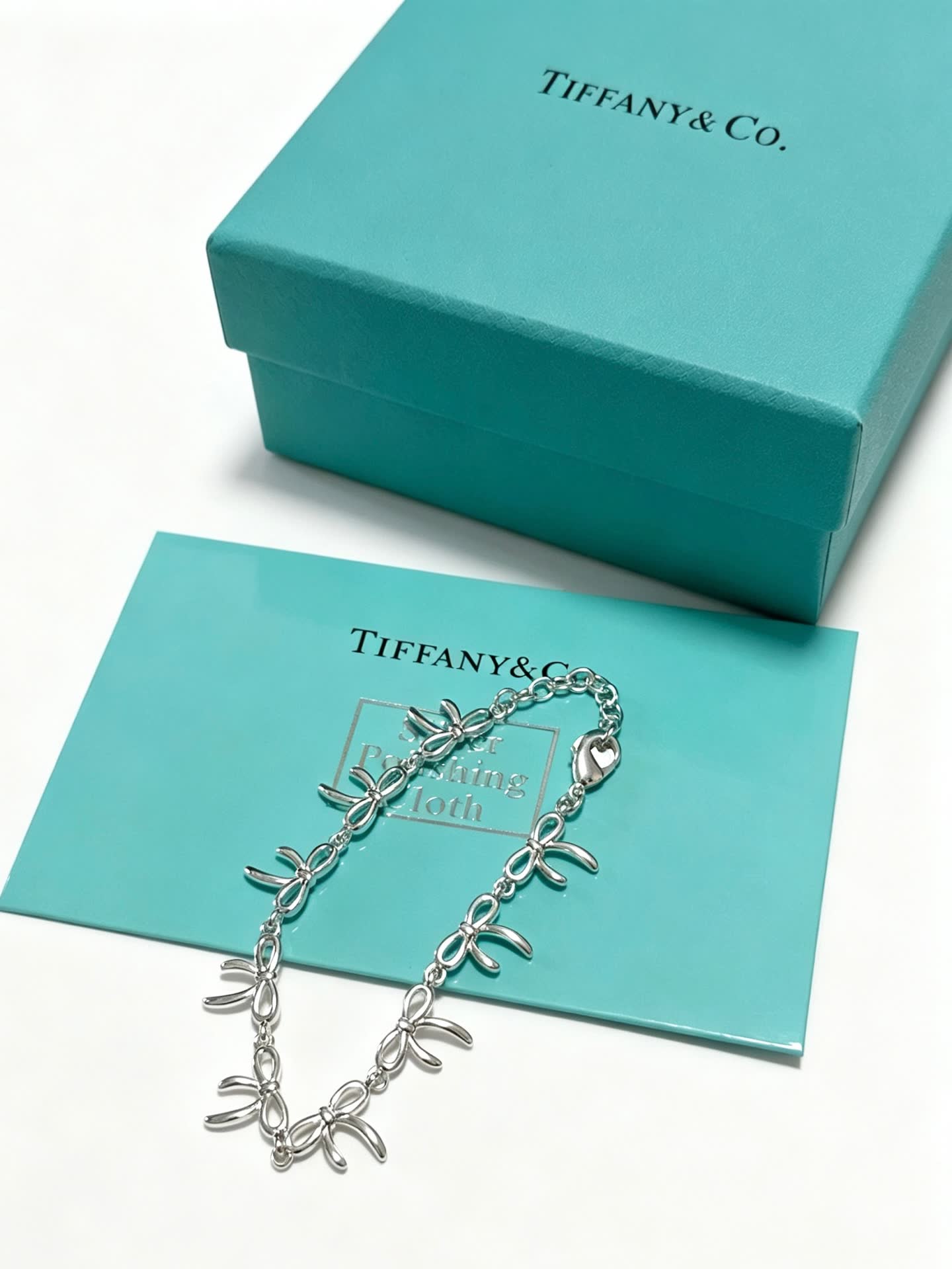 Tiffany & Co. Silver Bow Bracelet